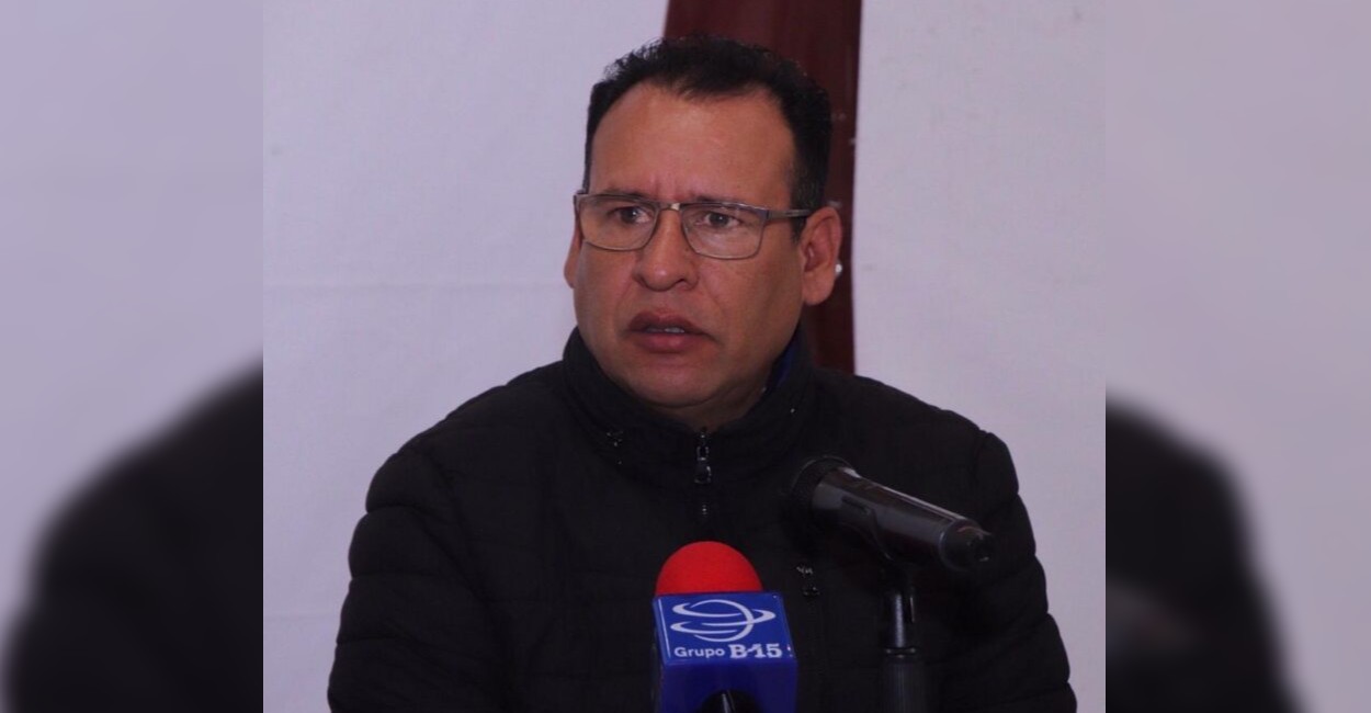 Rubén Rentería Elizalde, titular del Departamento de Sanidad.