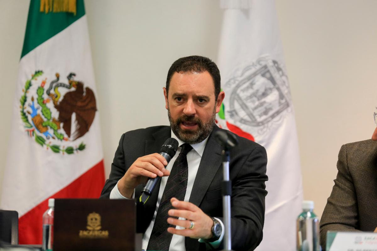 Alejandro Tello Cristerna, gobernador del Estado de Zacatecas.