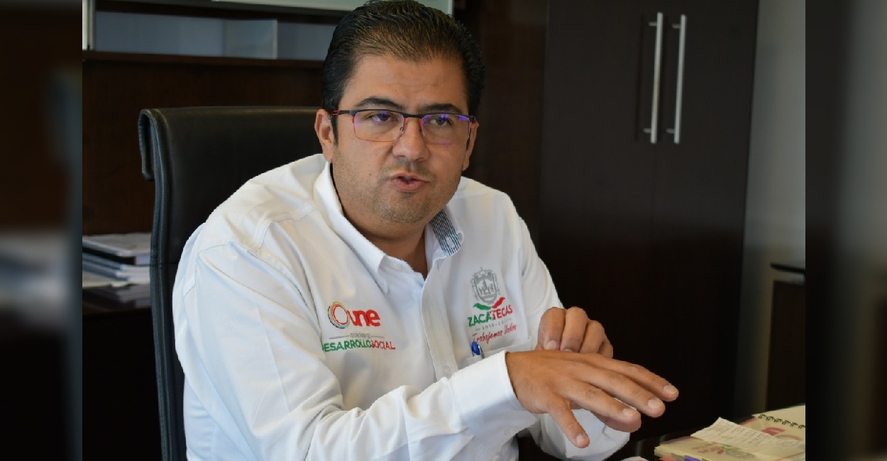 Roberto Luévano Ruiz, titular de la Secretaría de Desarrollo Social.