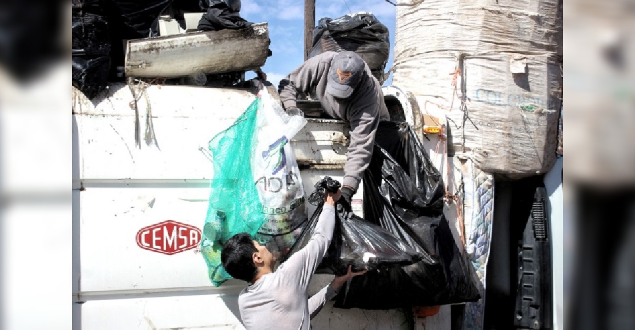 Cada semana recolectan 150 toneladas de basura. Foto: Miguel Alvarado.