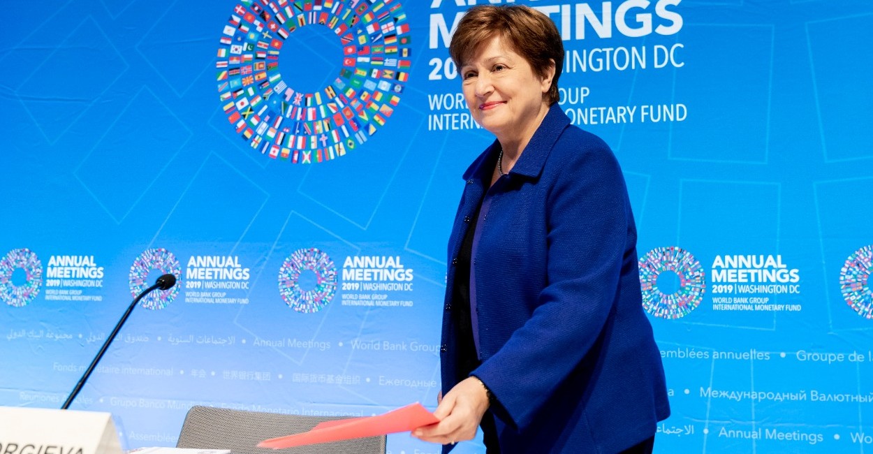 Kristalina Georgieva, jefa del Fondo Monetario Internacional. Foto: Cortesía.