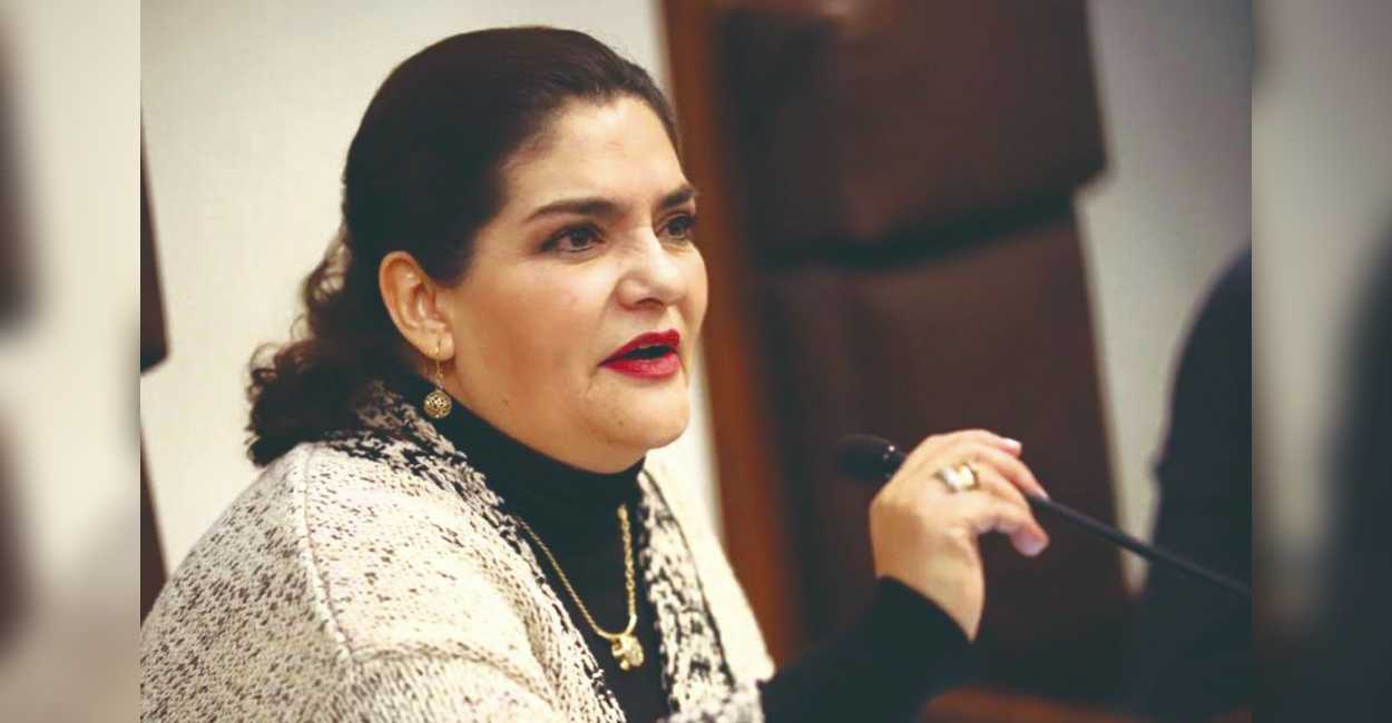 Navidad Rayas Ochoa, diputada presidenta de la Comisión de Justicia.
