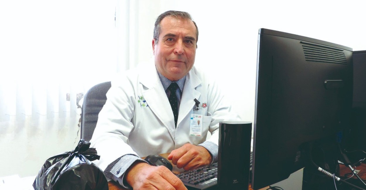 Juan Santoyo Reveles, director del Hospital General de Jerez. Foto: Silvia Vanegas.
