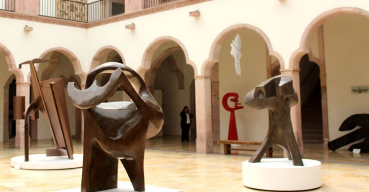 En Latinoamérica solo a hay dos museos de arte abstracto; el Manuel Felguérez es uno de ellos. Fotos: Miguel Alvarado.