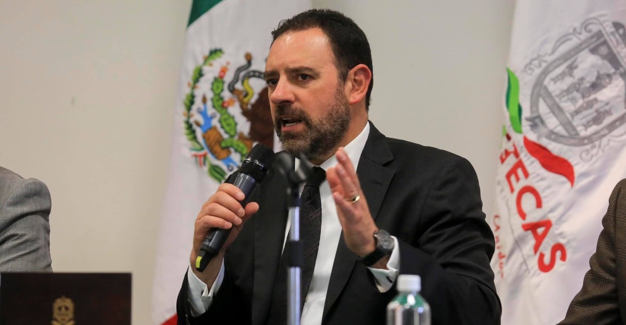 Alejandro Tello, gobernador de Zacatecas.