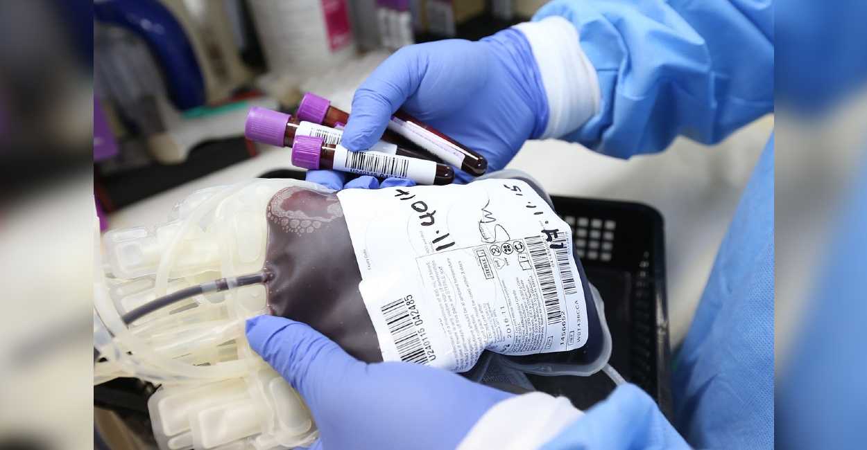 La Cruz Roja Mexicana solo tiene reservas de sangre para las próximas dos semanas.