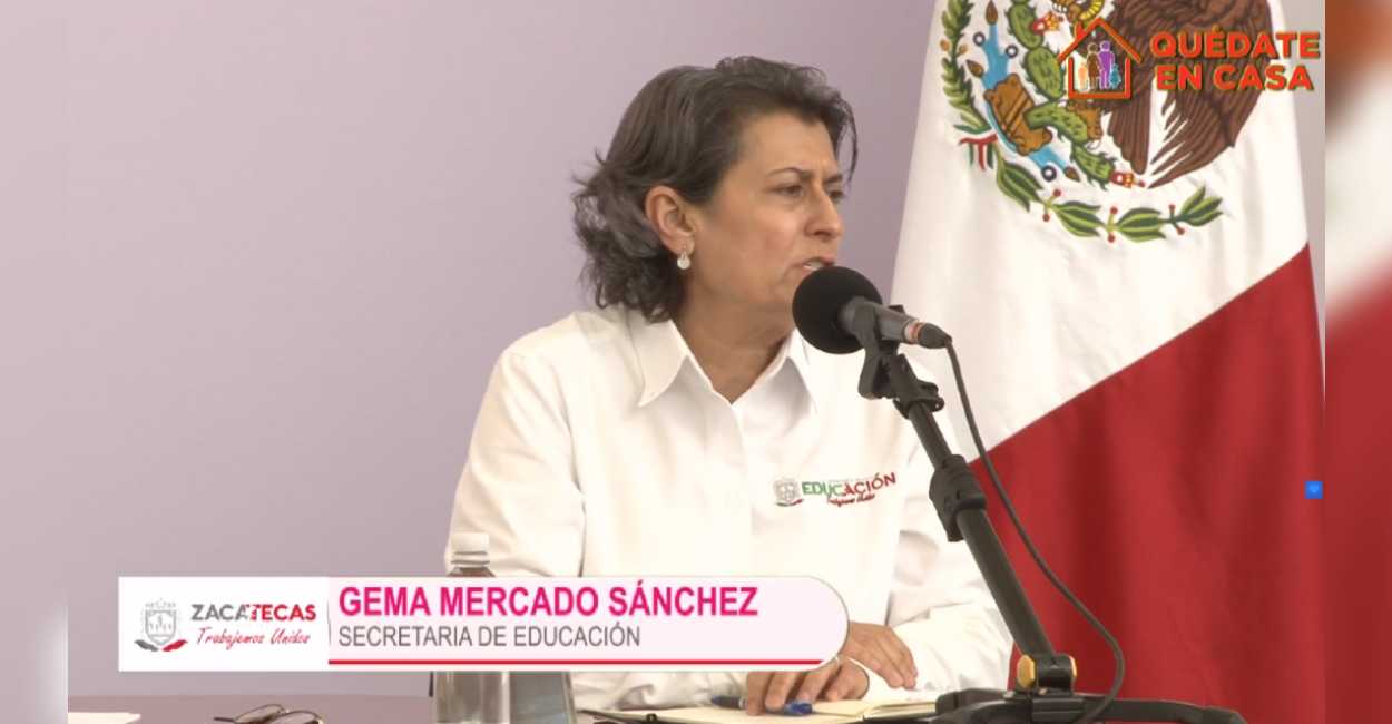 Foto: Gema Mercado Sánchez, Secretaria de Educación.