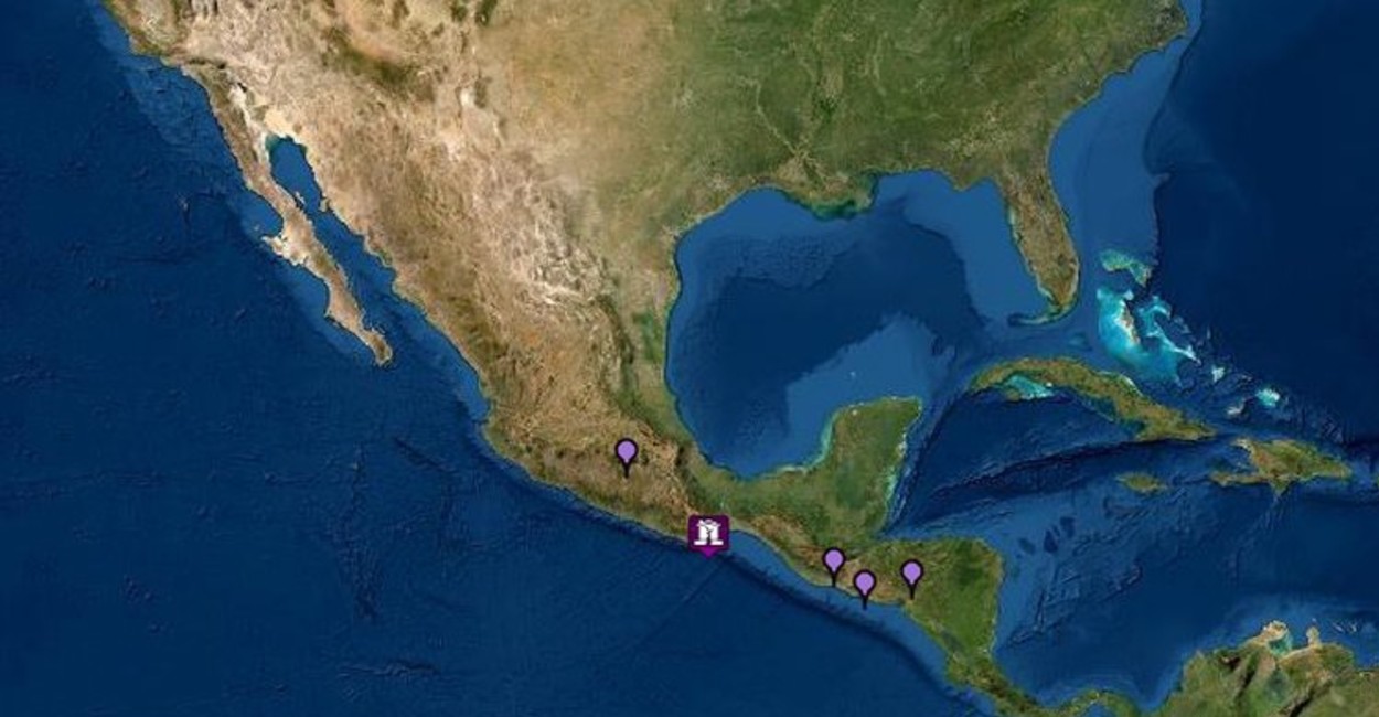 El sismo se sintió en la Ciudad de México, Chilpancingo, Acapulco, Oaxaca, Morelia y Puebla.