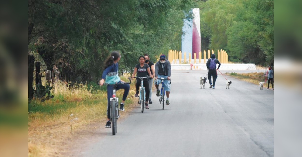 Se recomienda realizar actividades
como caminata y ciclismo.  Foto: Cortesía.