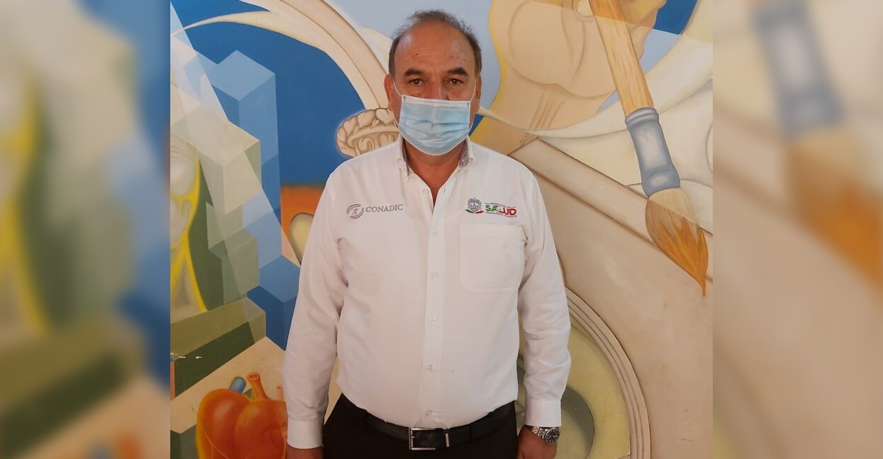 Sergio Arturo Camacho, coordinador de la Jurisdicción Sanitaria 05. Foto: Rocío Ramírez.