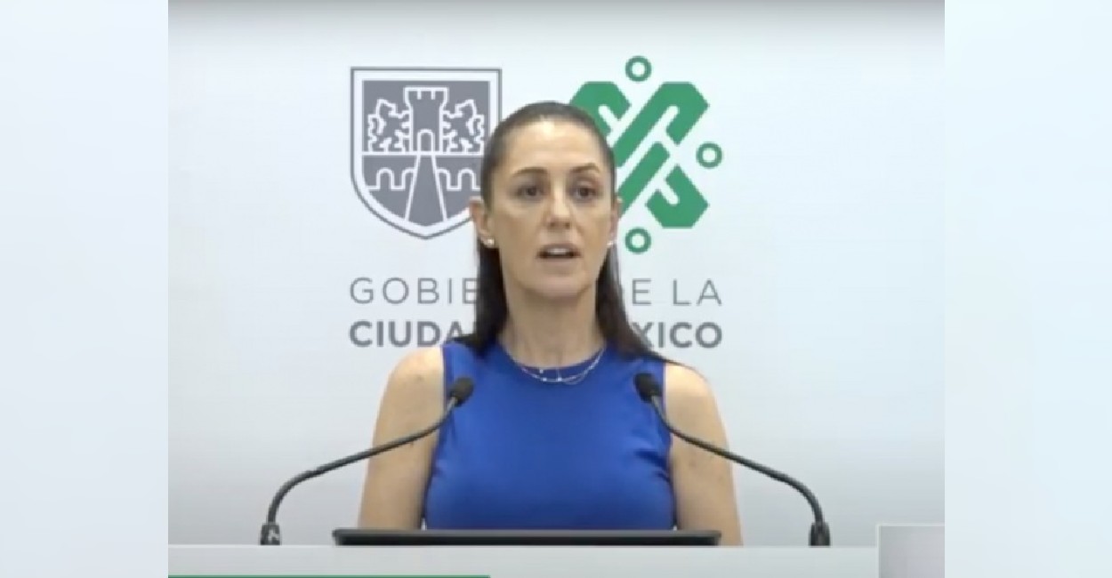 Claudia Sheinbaum, jefa de Gobierno de la Ciudad de México. 