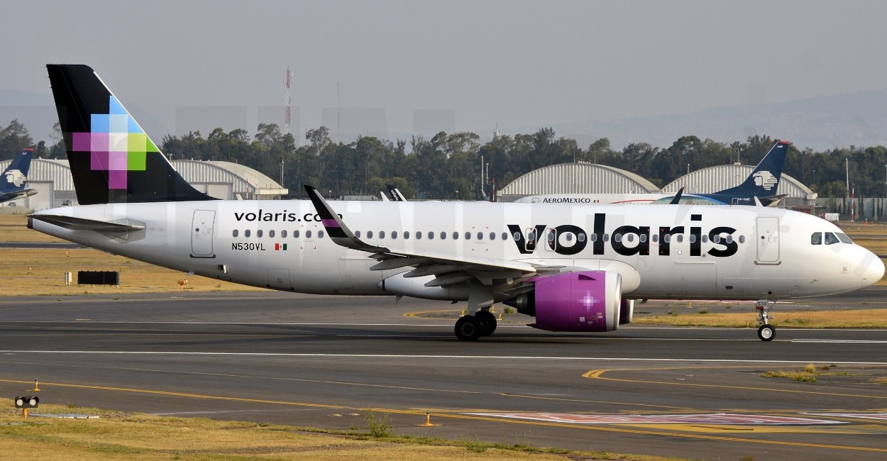 Solo Volaris reanudó operaciones en el estado. Foto: Cortesía.