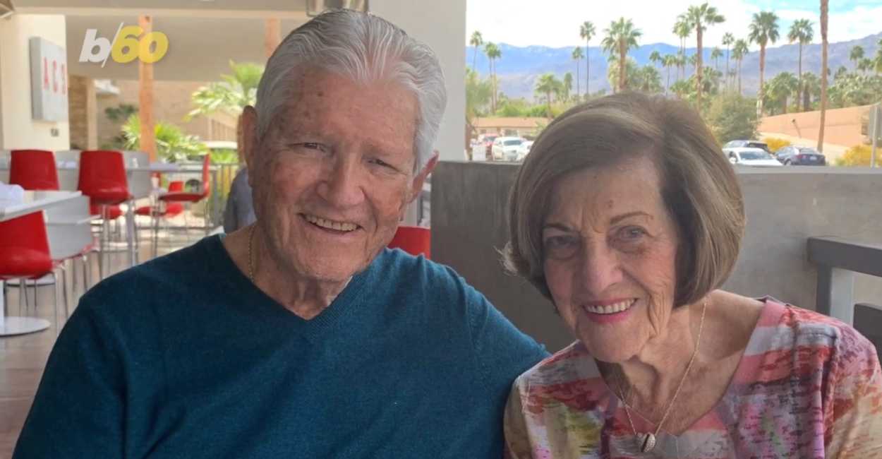 Vic White, de 84 años y Gene Rosen, de 87 años.