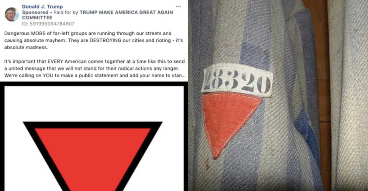 Trump utilizó este símbolo nazi para atacar a sus opositores políticos. 