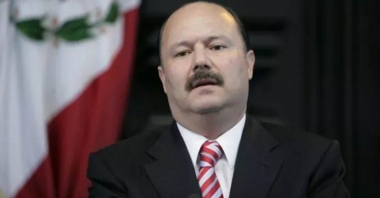 César Horacio Duarte Jáquez, ex gobernador de Chihuahua. Foto: Twitter. @bellopinedaoma1