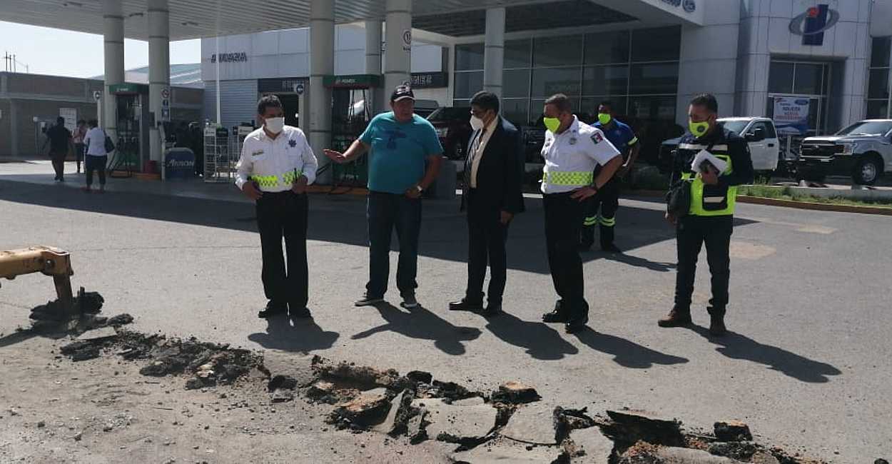 El presidente de Fresnillo realizó un recorrido con el director de la Policía de Seguridad Vial, Oswaldo Caldera Murillo. 