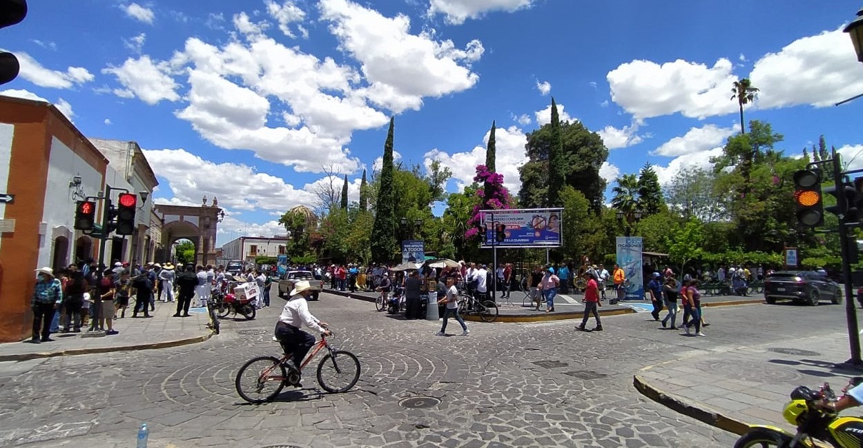 Los festejos los hicieron tanto en la cabecera municipal como en algunas comunidades. Foto: Silvia Vanegas.