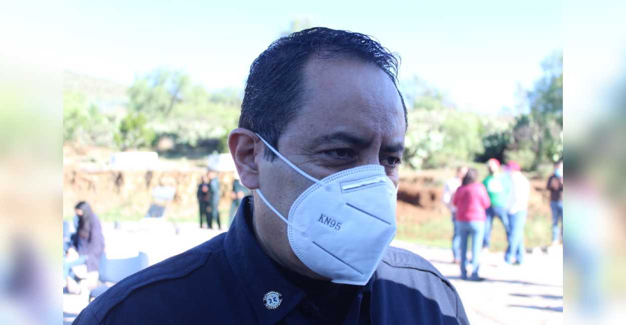 Juan Antonio Caldera Alaniz, coordinador Estatal de Protección Civil de Zacatecas. | Foto: Miguel Alvarado.