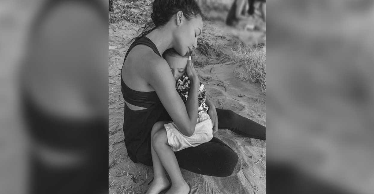 Foto: La actriz Naya Rivera con su hijo de cuatro años el día que desapareció. 