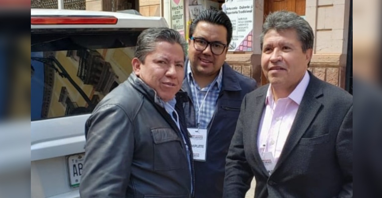 David Monreal, Omar Carrera y Ricardo Monreal.
