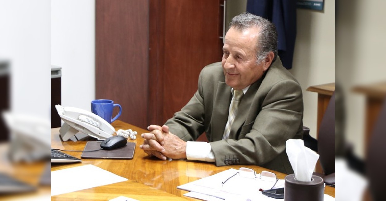 Virgilio Rivera, consejero presidente del IEEZ. Foto: Cortesía.