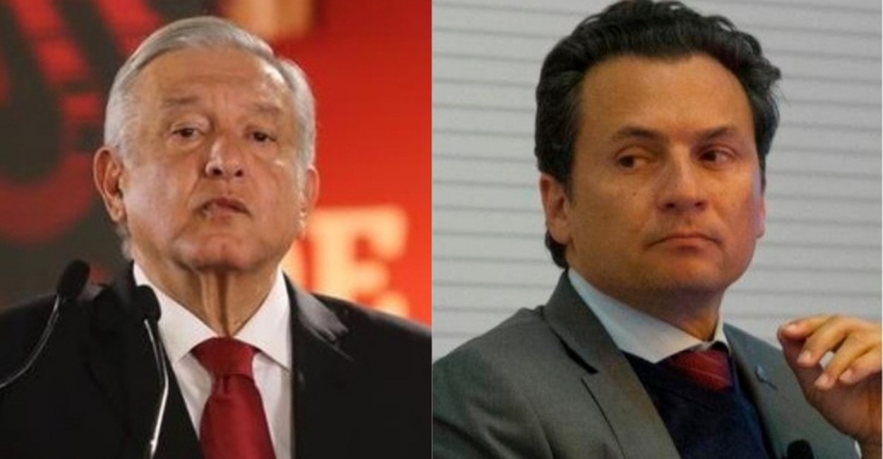 Andrés Manuel López Obrador, presidente de México (izquierda) y Emilio Lozoya, exdirector de Pemex. | Foto: MILENIO