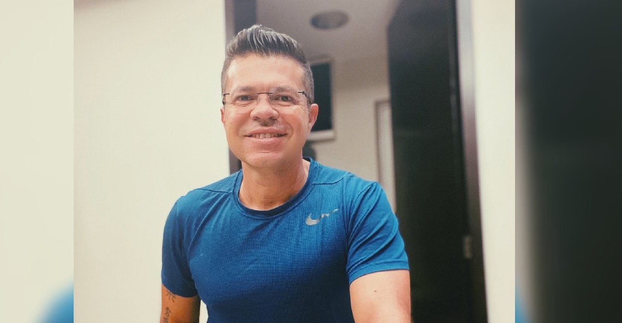Jorge Medina se convirtió en repartidor para salir adelante. | Foto: Instagram