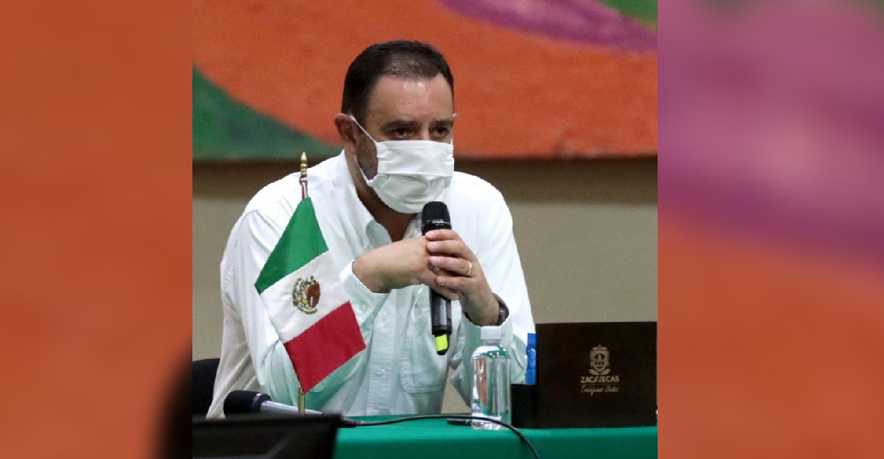 Alejandro Tello, gobernador de Zacatecas. | Foto: cortesía