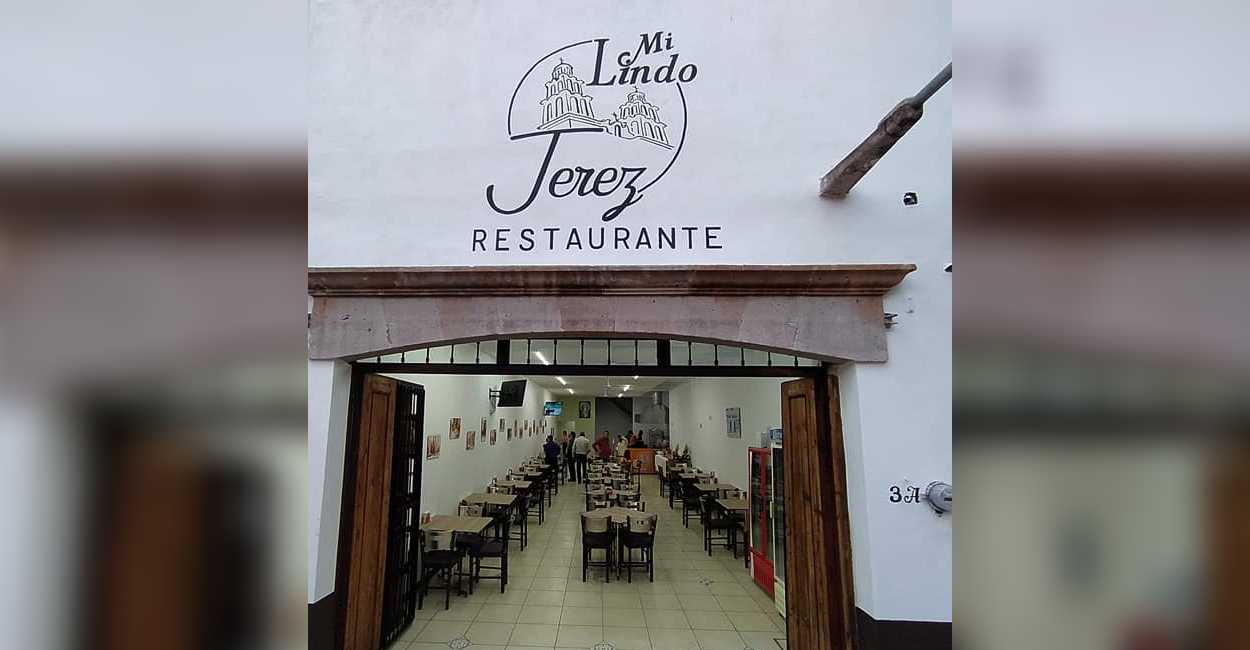 Restaurante Mi lindo Jerez ubicado en la Calle Rayón #3 en el Centro de Jerez. | Foto: Nuestro Jerez.