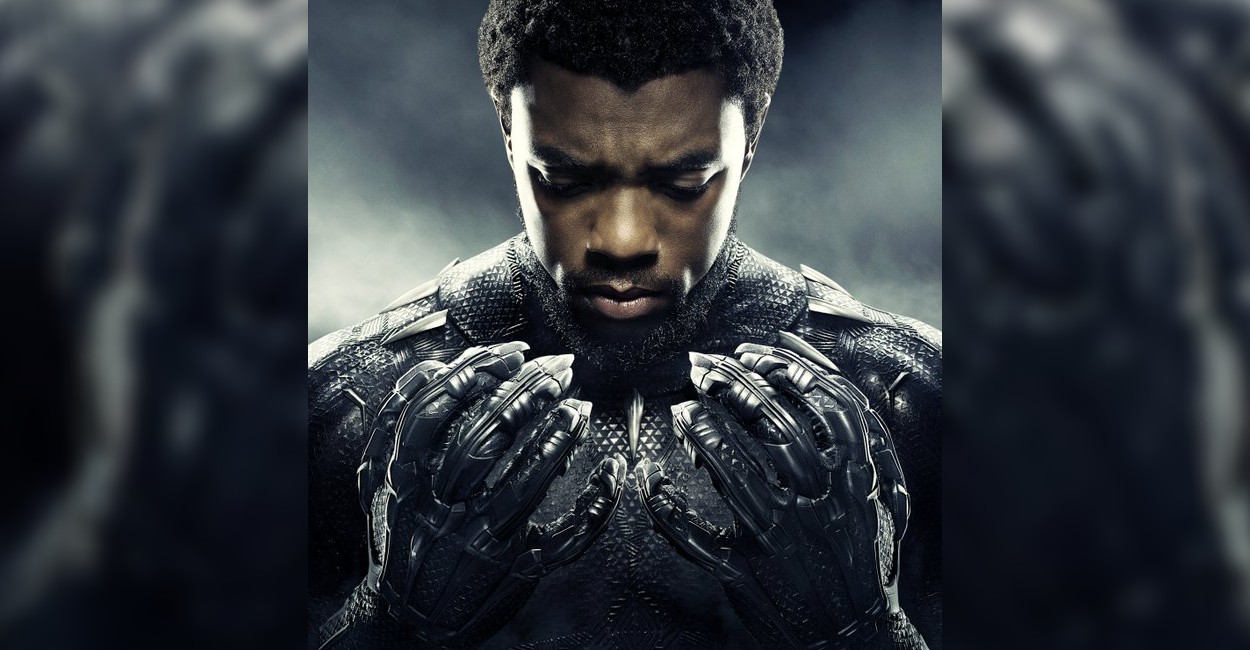 Chadwick Boseman interepretó a T'Challa en Black Panther. Foto: Twitter. @theblackpanther