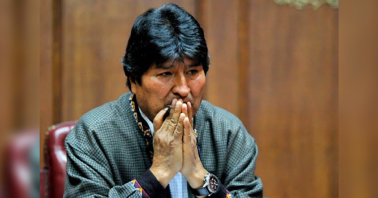 Evo Morales, ex presidente de Bolivia. Foto: Twitter.