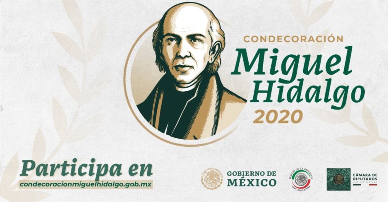 La condecoración Miguel Hidalgo se les da a los mexicanos por actos heroicos. 