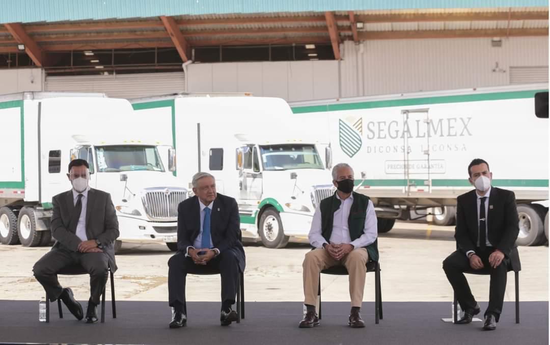 En las instalaciones del SEGALMEX se presentaron las acciones para incentivar la producción agropecuaria del país. 