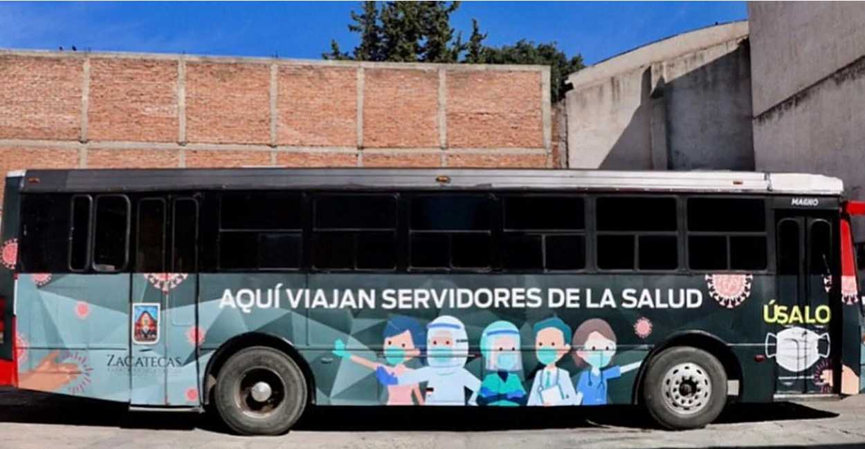 Foto: El transporte público se llamará Línea Blanca contra el Covid-19 y será exclusivo de personal de salud.