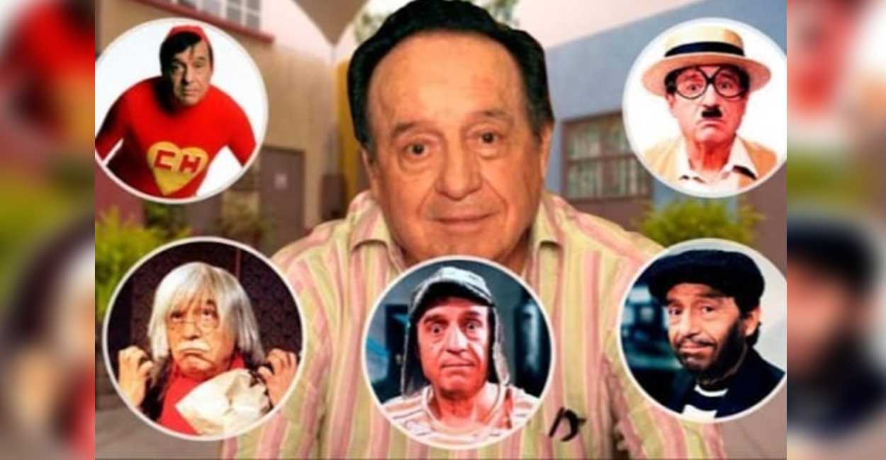 Personajes de Chespirito. | Foto: Twitter.