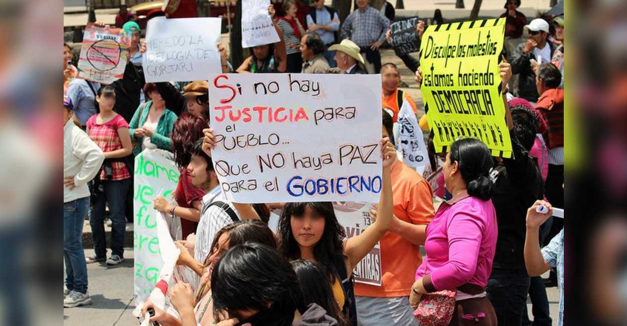 Manifestaciones en la Ciudad de México. | Foto: César Martínez