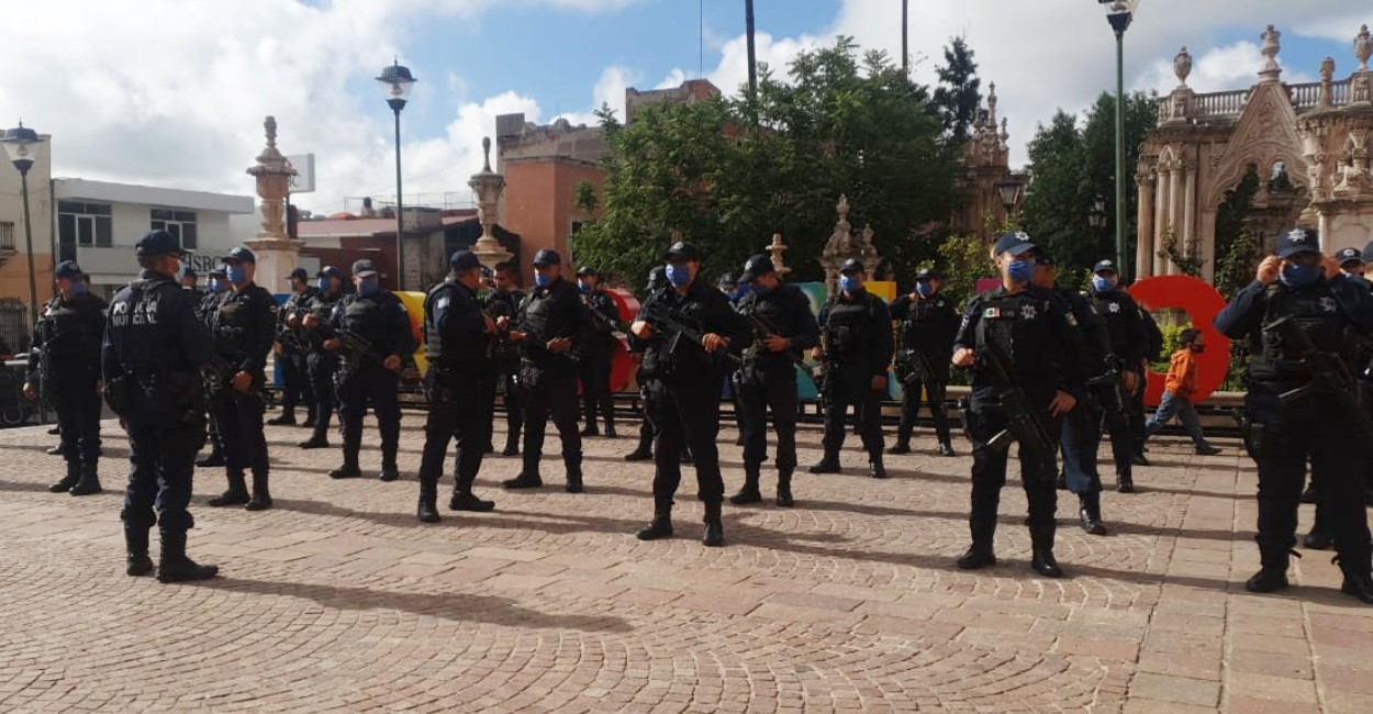La SSZ determinó protocolos que los policías deben aplicar al momento de las detenciones. Foto: Marcela Espino