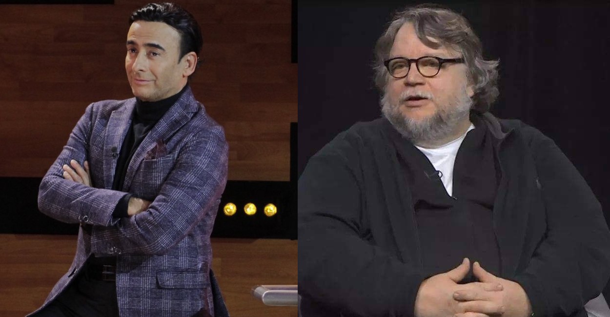 Adal Ramones y Guillermo del Toro. Foto: Twitter.