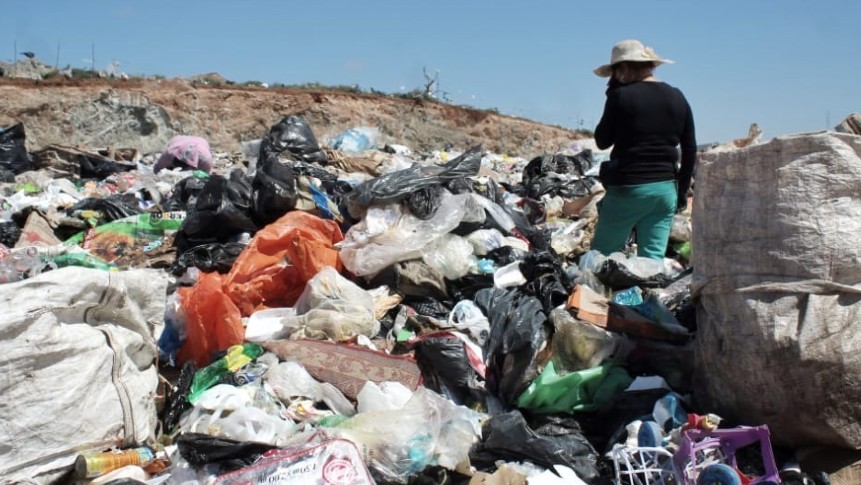 la Jioresa recibe en promedio 350 toneladas de residuos sólidos. Foto: Miguel Alvarado.