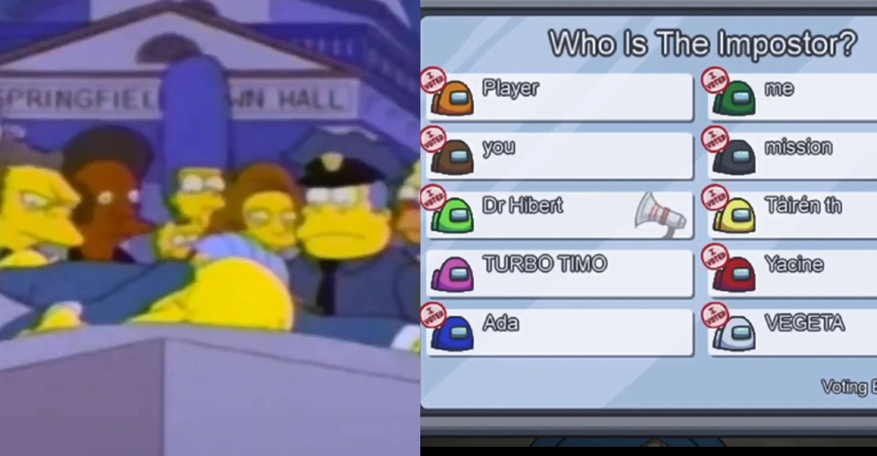El video que circula explica que en un capítulo alguien asesina al Señor Burns. Foto: Captura de pantalla.