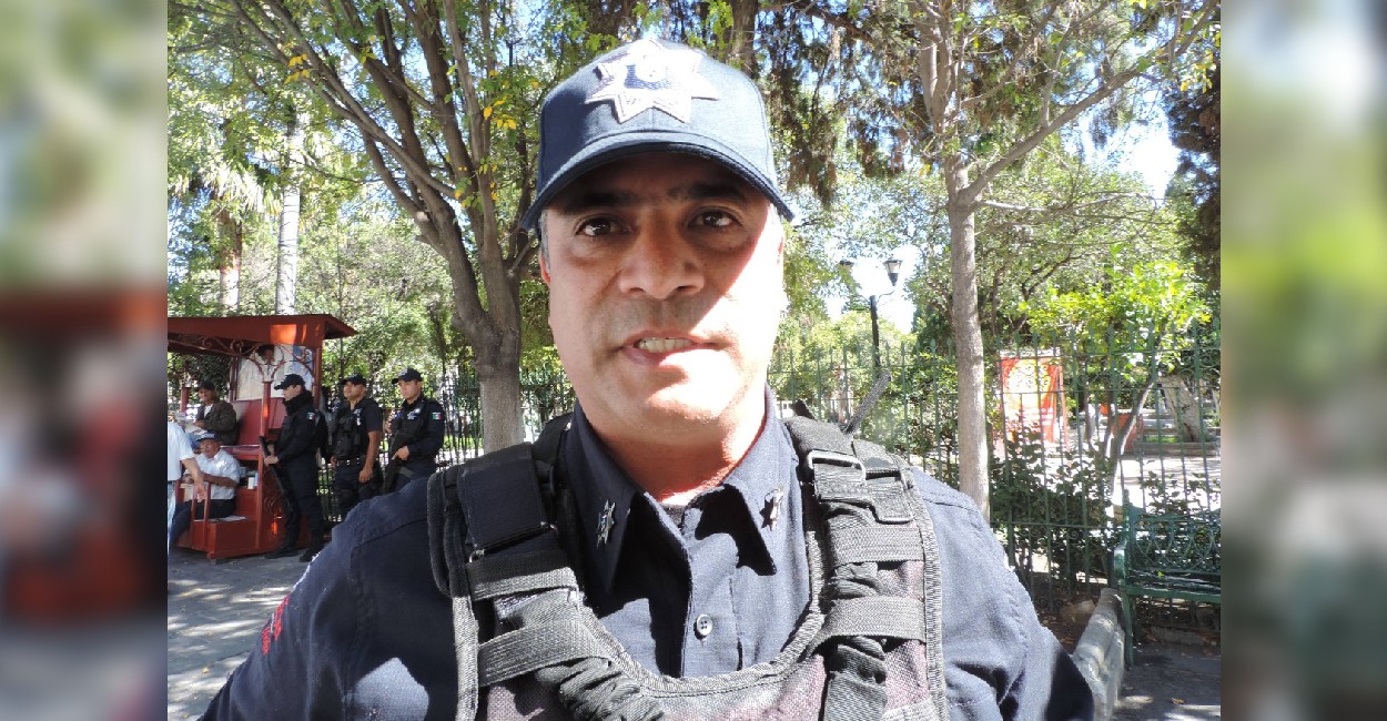 Renunció Nazario Oseguera a su cargo como director de seguridad. | Foto: Silvia Vanegas.