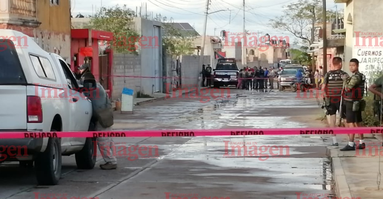 El ataque armado ocurrió en la equina de las calles Abasolo y Monterrey. Foto: Imagen.