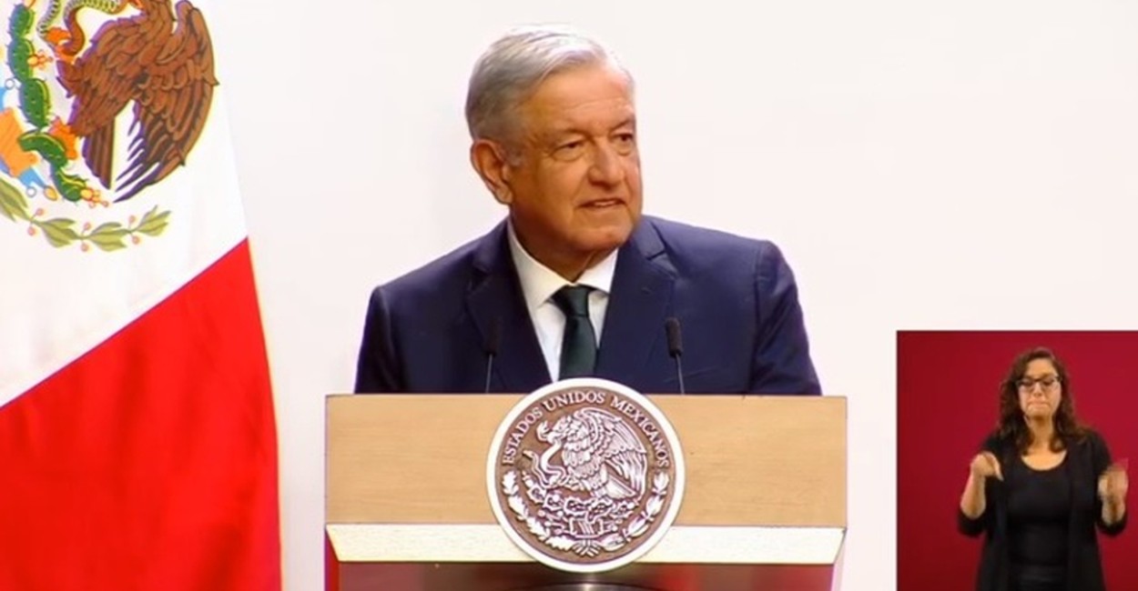 Andrés Manuel López Obrador, presidente de México. | Foto: captura de pantalla 