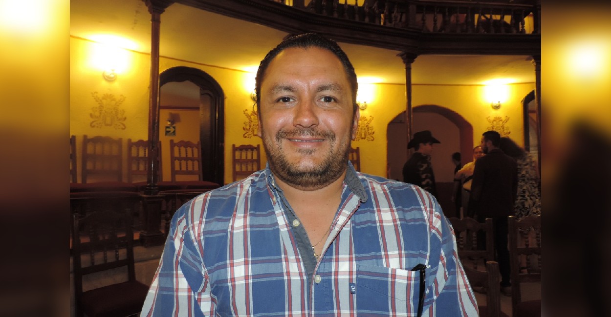 Jesús Rodríguez del Muro, tesorero municipal. Foto: Silvia Vanegas.