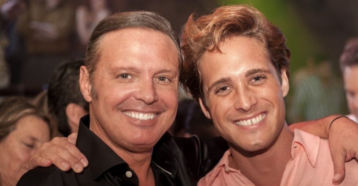 Luis Miguel y Diego Boneta, cantante y actor respectivamente. | Foto: cortesía