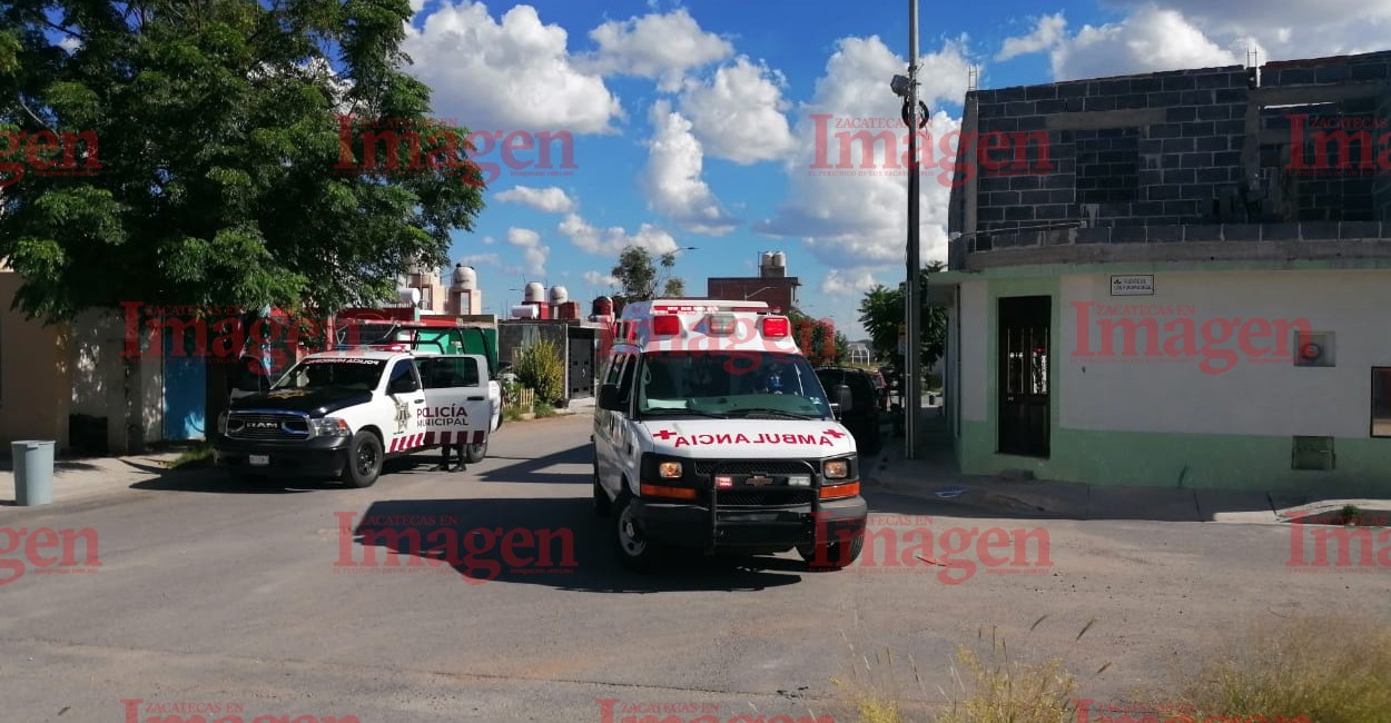 Al lugar acudió una patrulla de la Policía Municipal y una ambulancia de la Cruz Roja. Foto: Imagen.