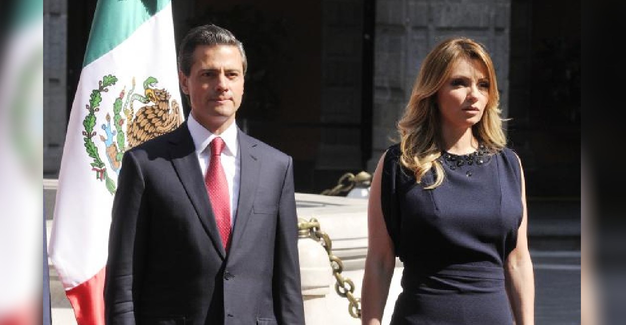 Enrique Peña Nieto y Angélica Rivera. Foto: Cortesía.