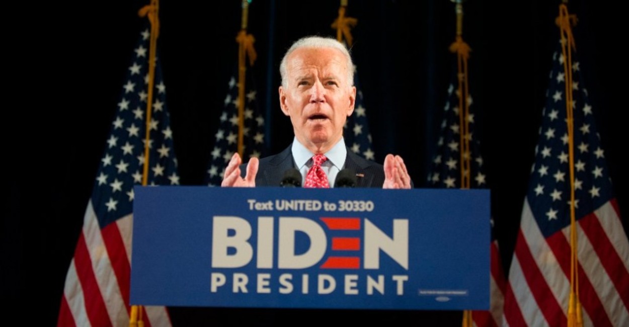Joe Biden, candidato demócrata.