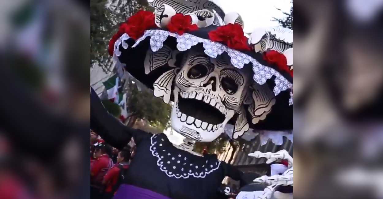 Foto: Desfile del Día de Muertos en Ciudad de México.