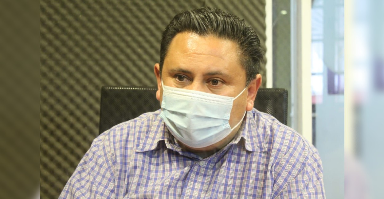 Manuel Félix Chacón, vocero de la Diócesis de Zacatecas. | Foto: Miguel Alvarado.